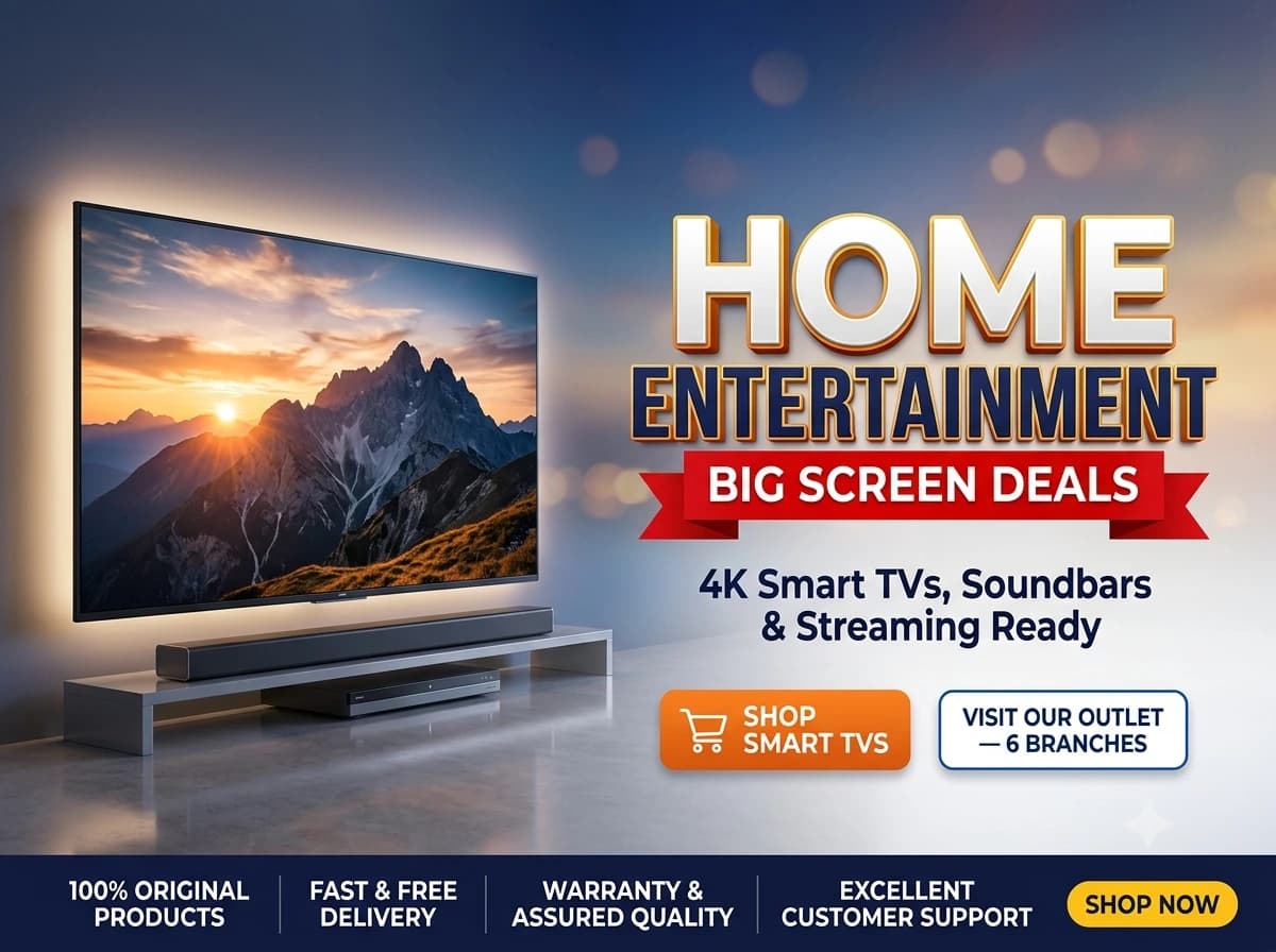 Smart TV and home entertainment offers